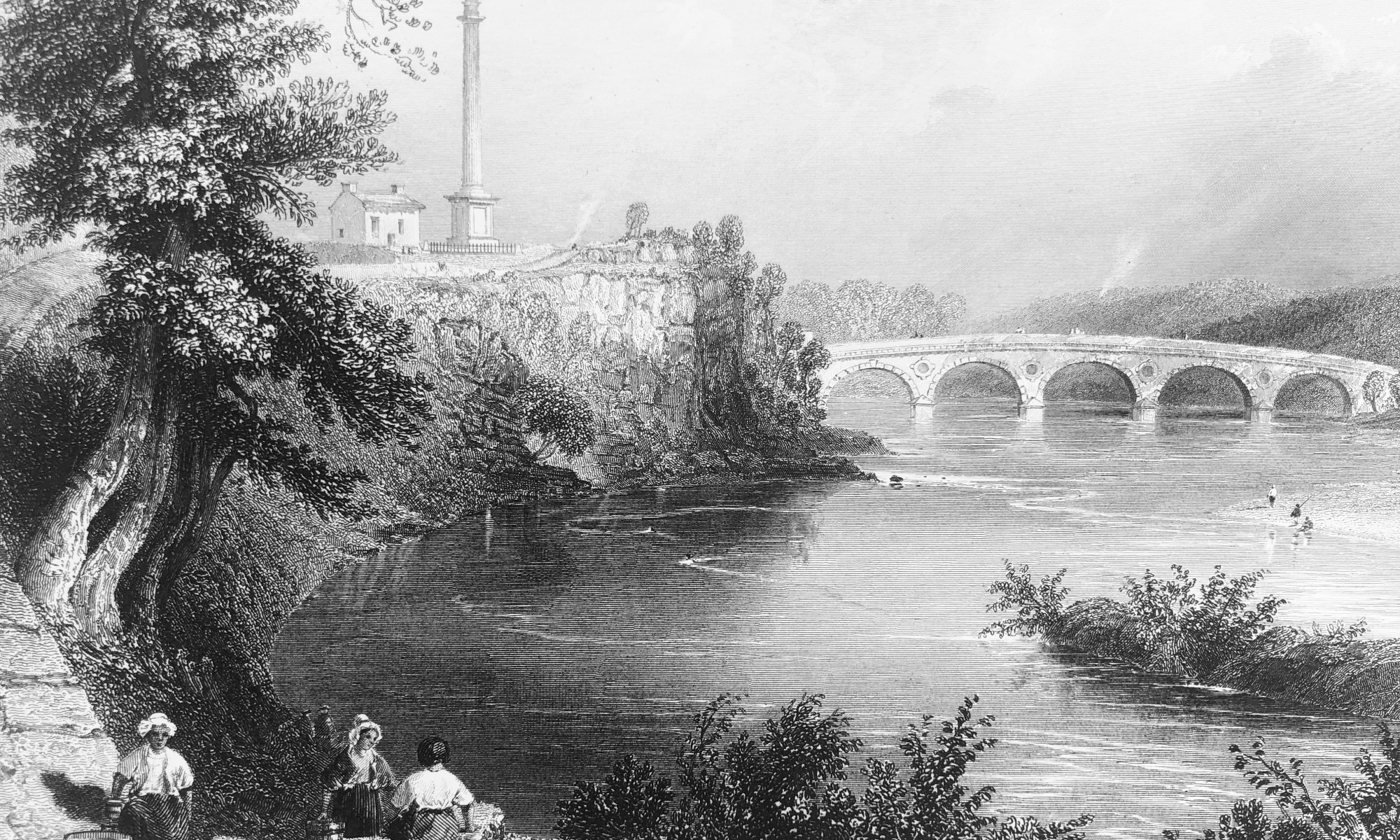 The town of Coldstream on the River Tweed