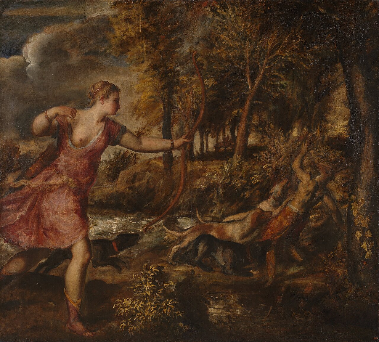 Titian, The Death of Actaeon