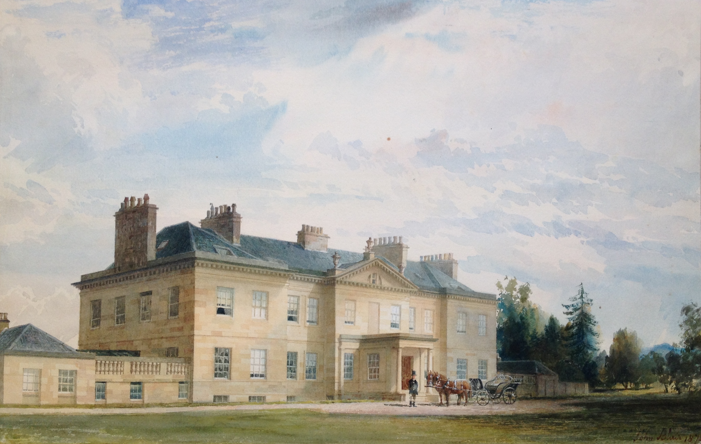 Lees, Berwickshire, 1869